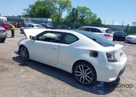 2016 Scion Tc из США, поврежденный, VIN JTKJF5C73GJ022340